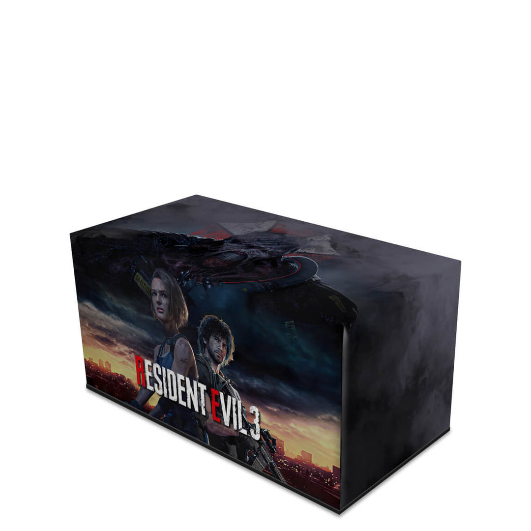 Capa Anti Poeira Xbox Series X Horizontal - Resident Evil 3 Remake - Pop Arte Skins - foto 2