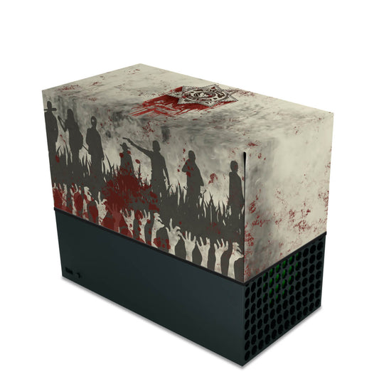 Capa Anti Poeira Xbox Series X Horizontal - The Walking Dead