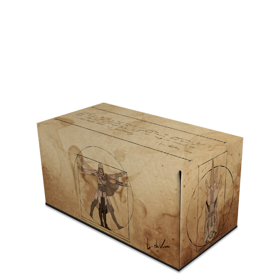 Capa Anti Poeira Xbox Series X Horizontal - Assassin’S Creed Vitruviano - Pop Arte Skins - foto 2
