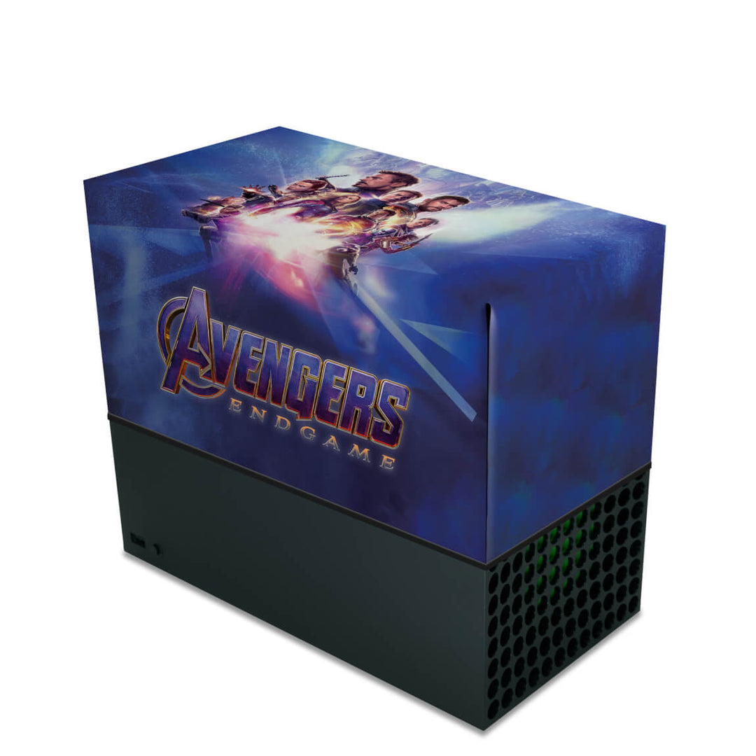Capa Anti Poeira Xbox Series X Horizontal - Vingadores Ultimato Endgame - Pop Arte Skins