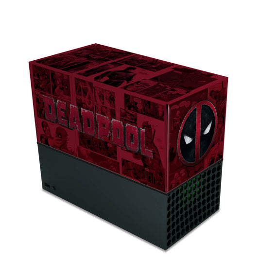 Capa Anti Poeira Xbox Series X Horizontal - Deadpool Comics