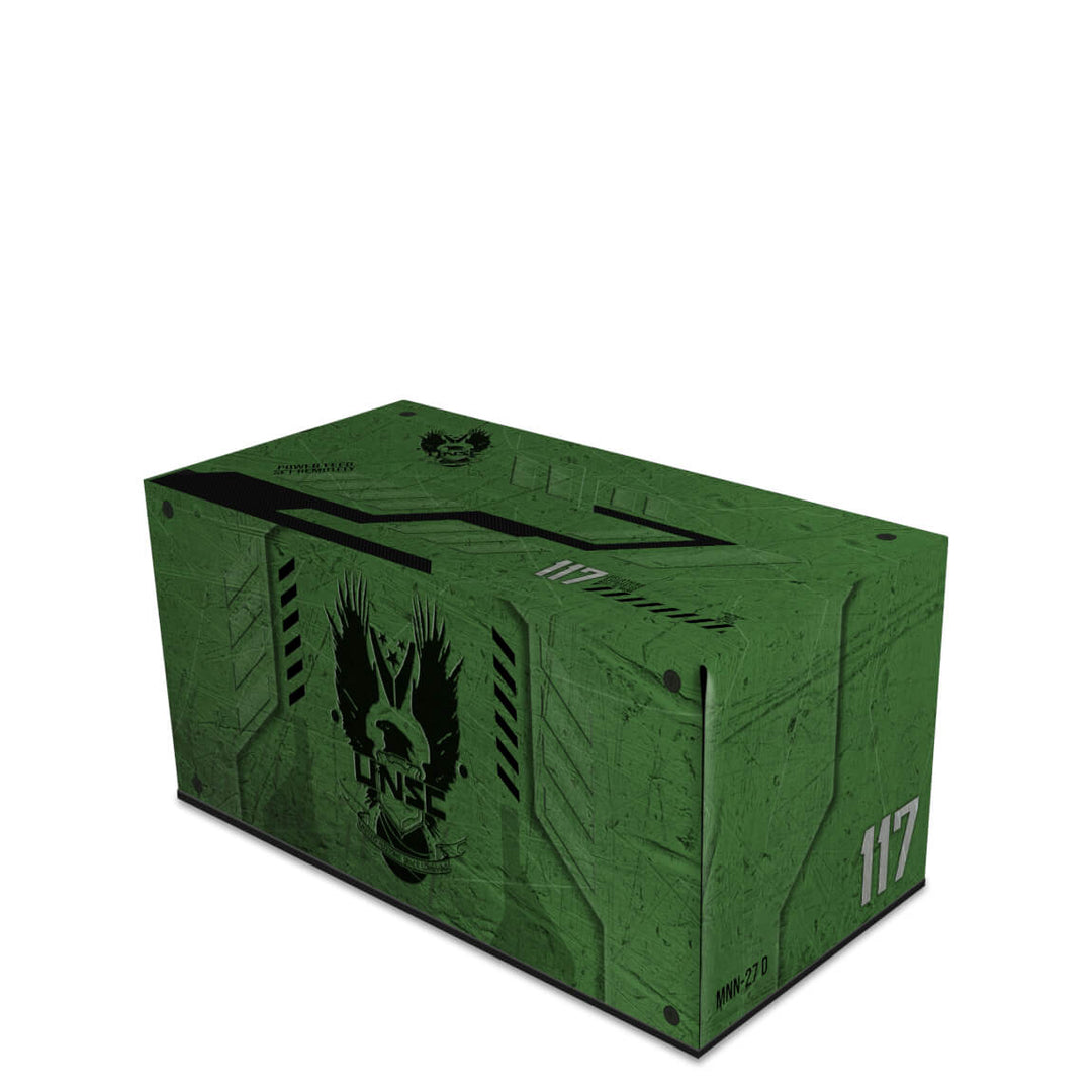 Capa Anti Poeira Xbox Series X Horizontal - Halo Infinite - Pop Arte Skins - foto 2
