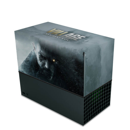 Capa Anti Poeira Xbox Series X Horizontal - Resident Evil Village