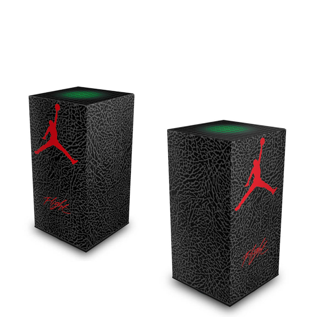 Capa Anti Poeira Xbox Series X Vertical - Jordan Flight - Pop Arte Skins - foto 2