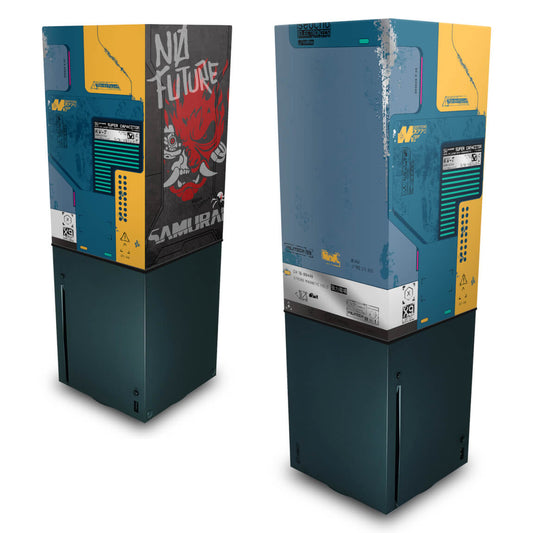 Capa Anti Poeira Xbox Series X Vertical - Cyberpunk 2077 Bundle