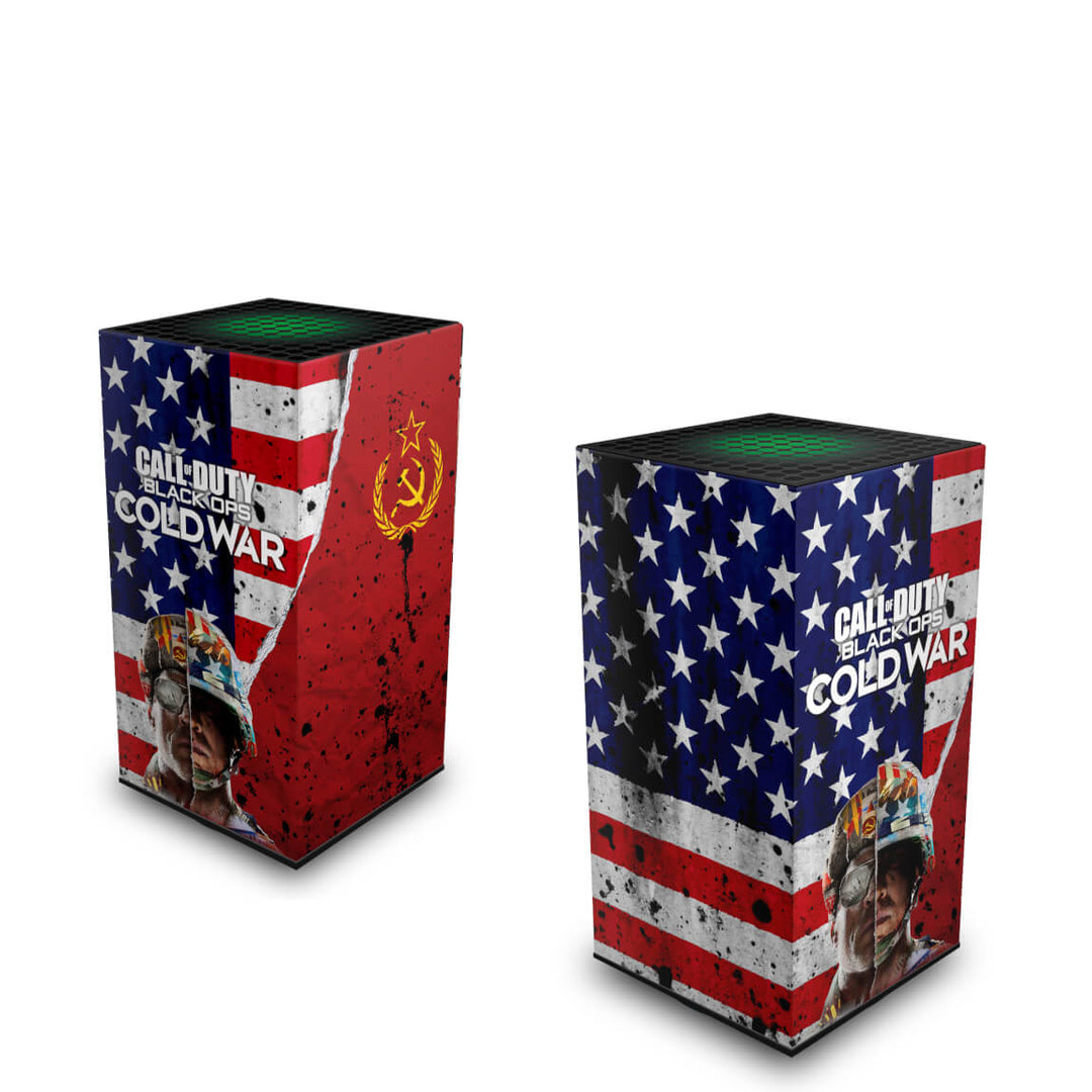 Capa Anti Poeira Xbox Series X Vertical - Call Of Duty Cold War - Pop Arte Skins - foto 2