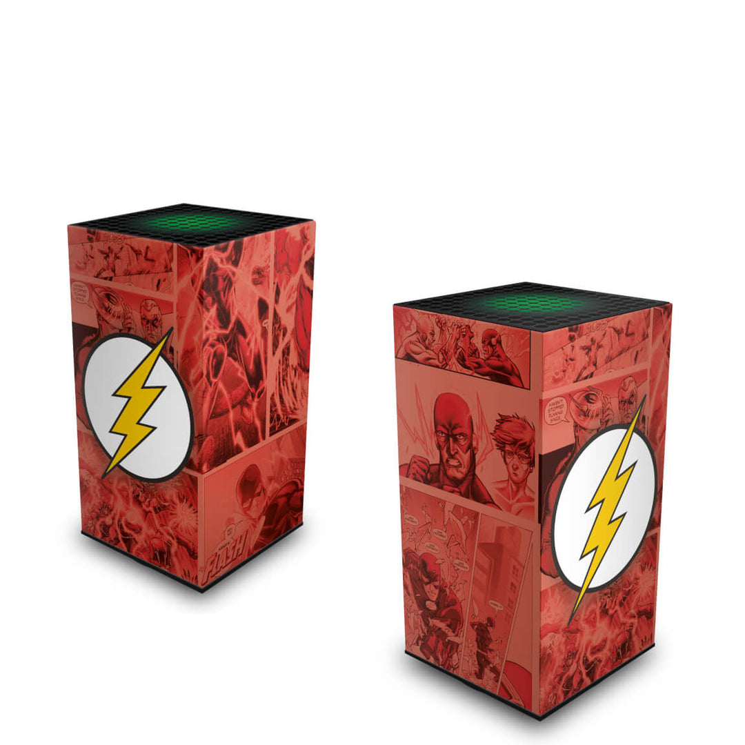 Capa Anti Poeira Xbox Series X Vertical - The Flash Comics - Pop Arte Skins - foto 2
