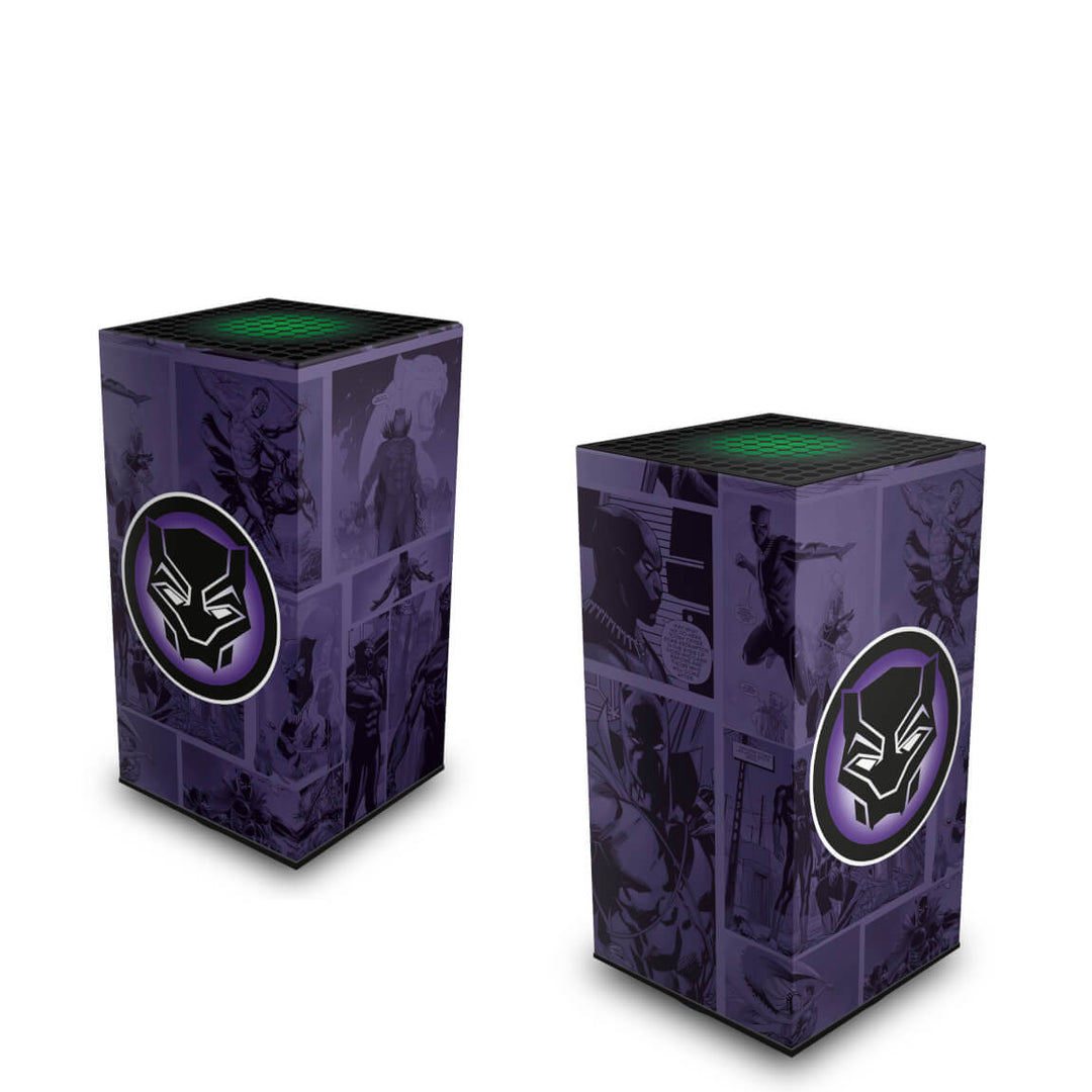 Capa Anti Poeira Xbox Series X Vertical - Pantera Negra Comics - Pop Arte Skins - foto 2