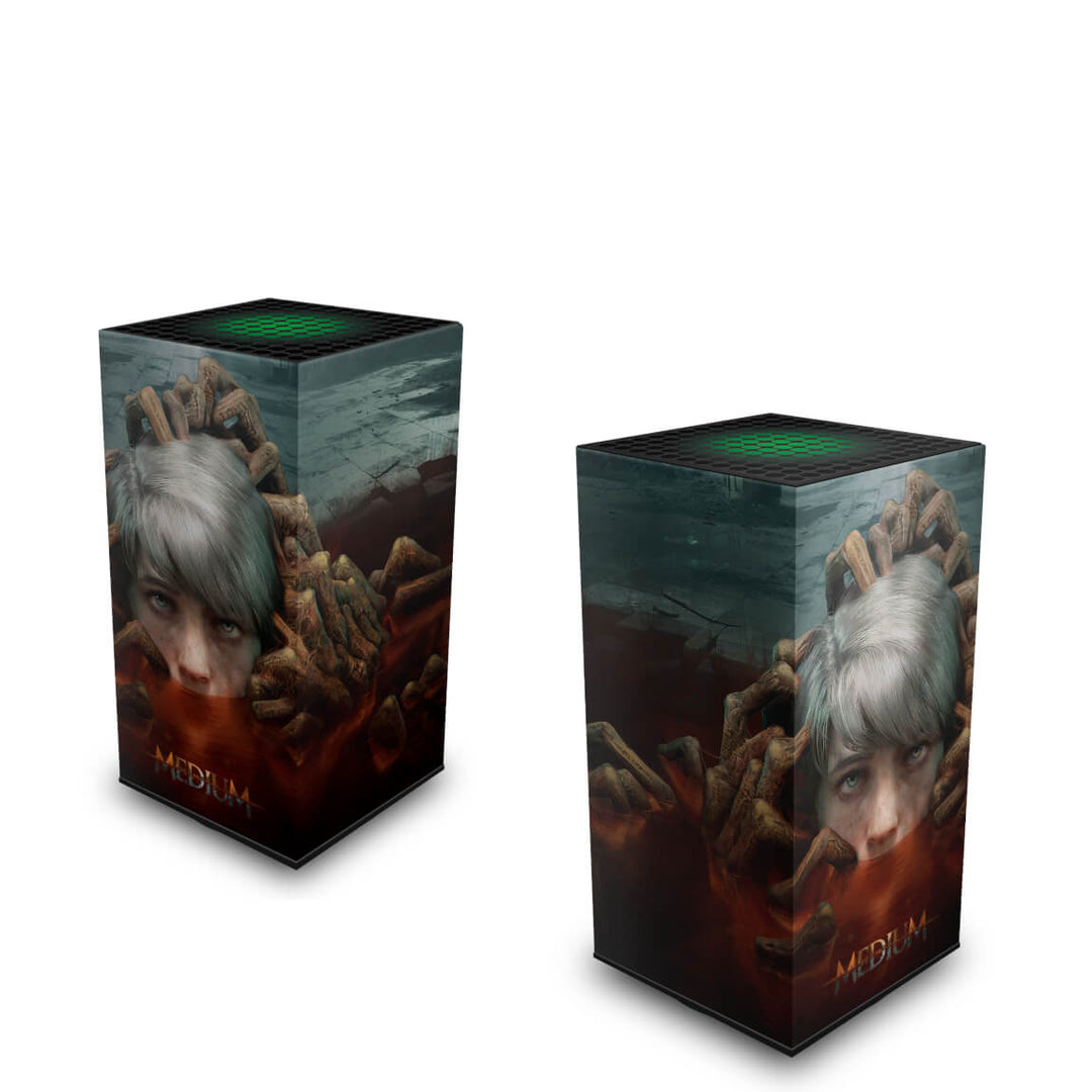 Capa Anti Poeira Xbox Series X Vertical - The Medium - Pop Arte Skins - foto 2