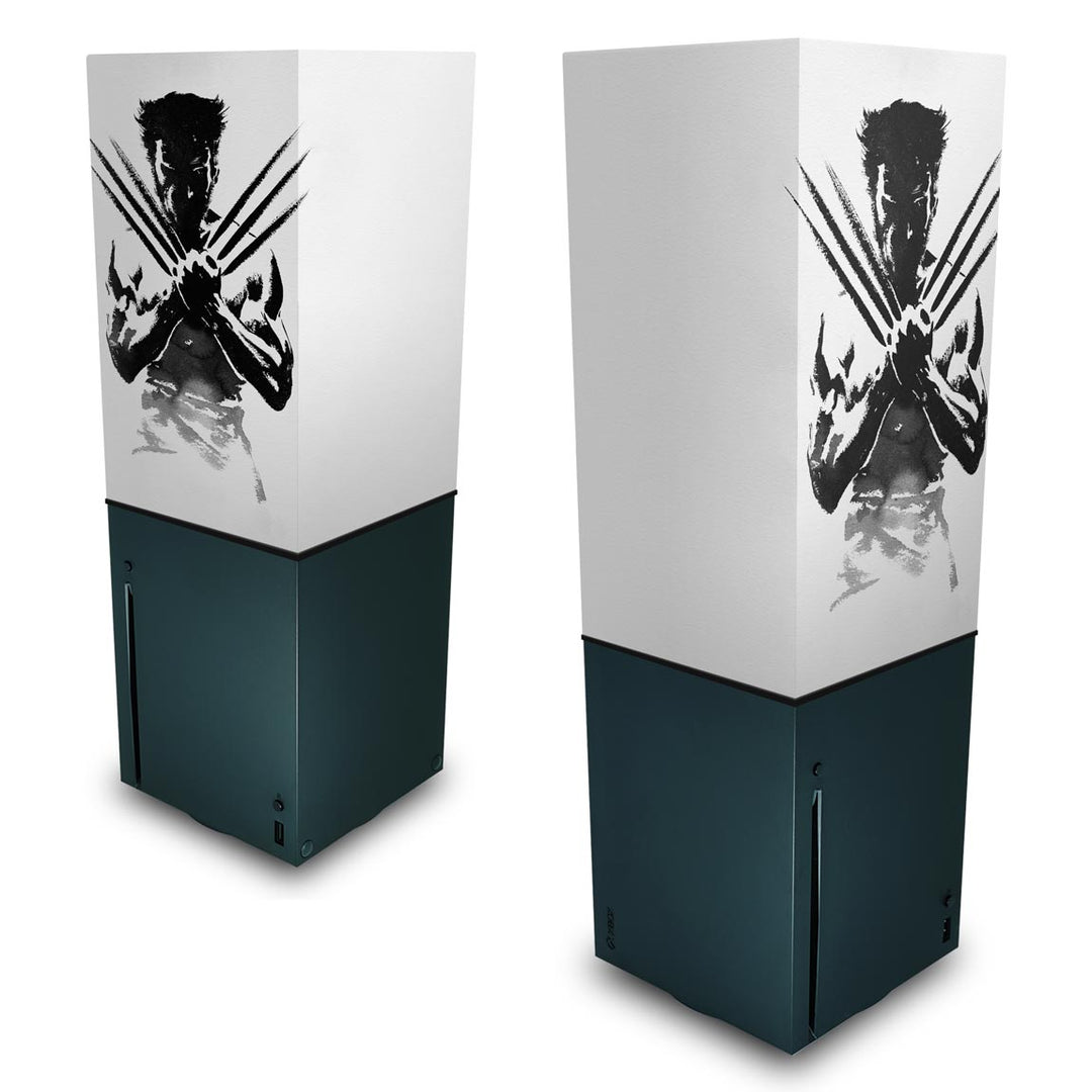 Capa Anti Poeira Xbox Series X Vertical - Wolverine X-men - Pop Arte Skins