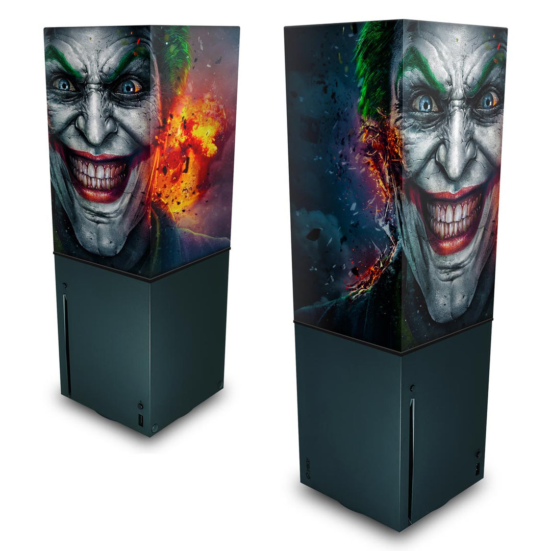Capa Anti Poeira Xbox Series X Vertical - Coringa Joker - Pop Arte Skins