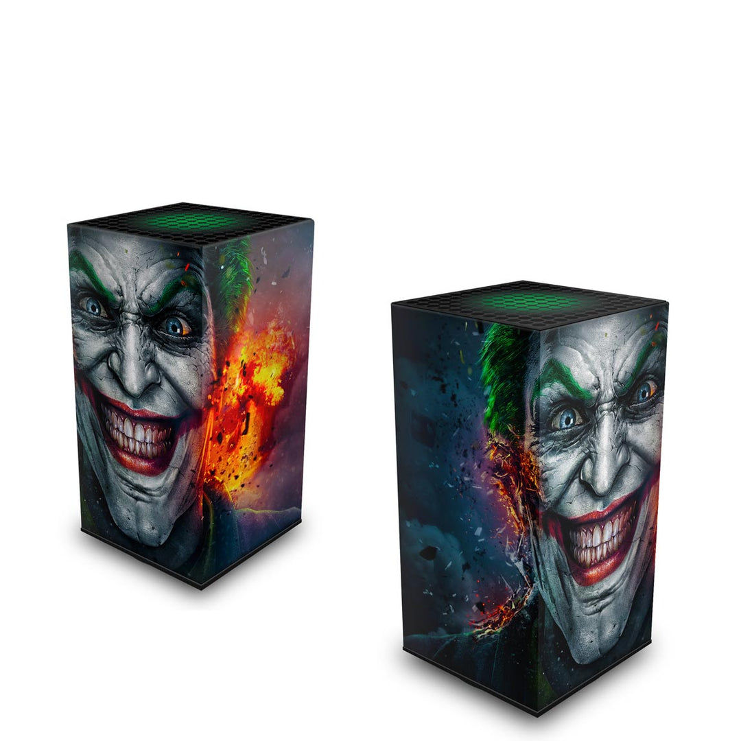 Capa Anti Poeira Xbox Series X Vertical - Coringa Joker - Pop Arte Skins - foto 2