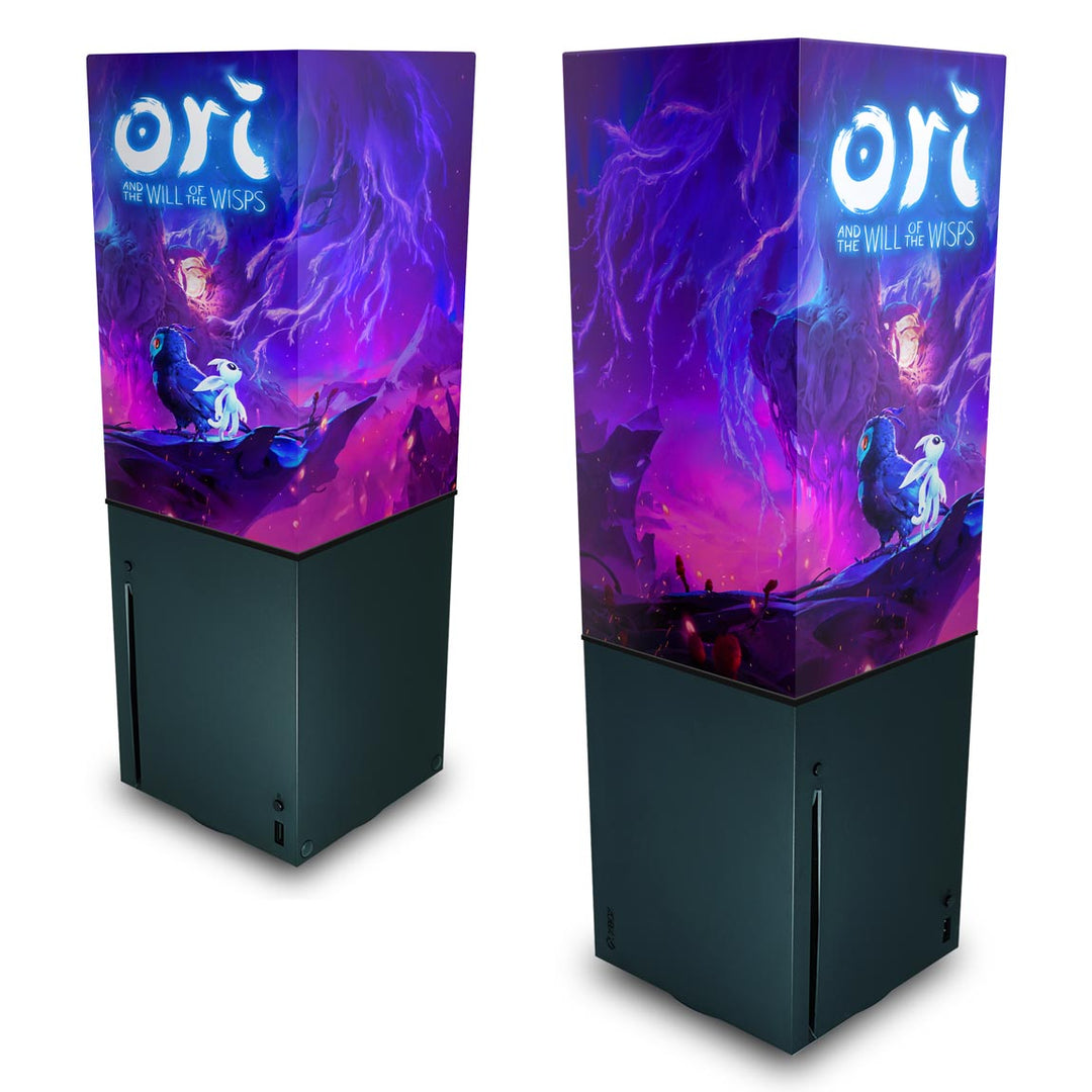 Capa Anti Poeira Xbox Series X Vertical - Ori and the Will of the Wisps - Pop Arte Skins