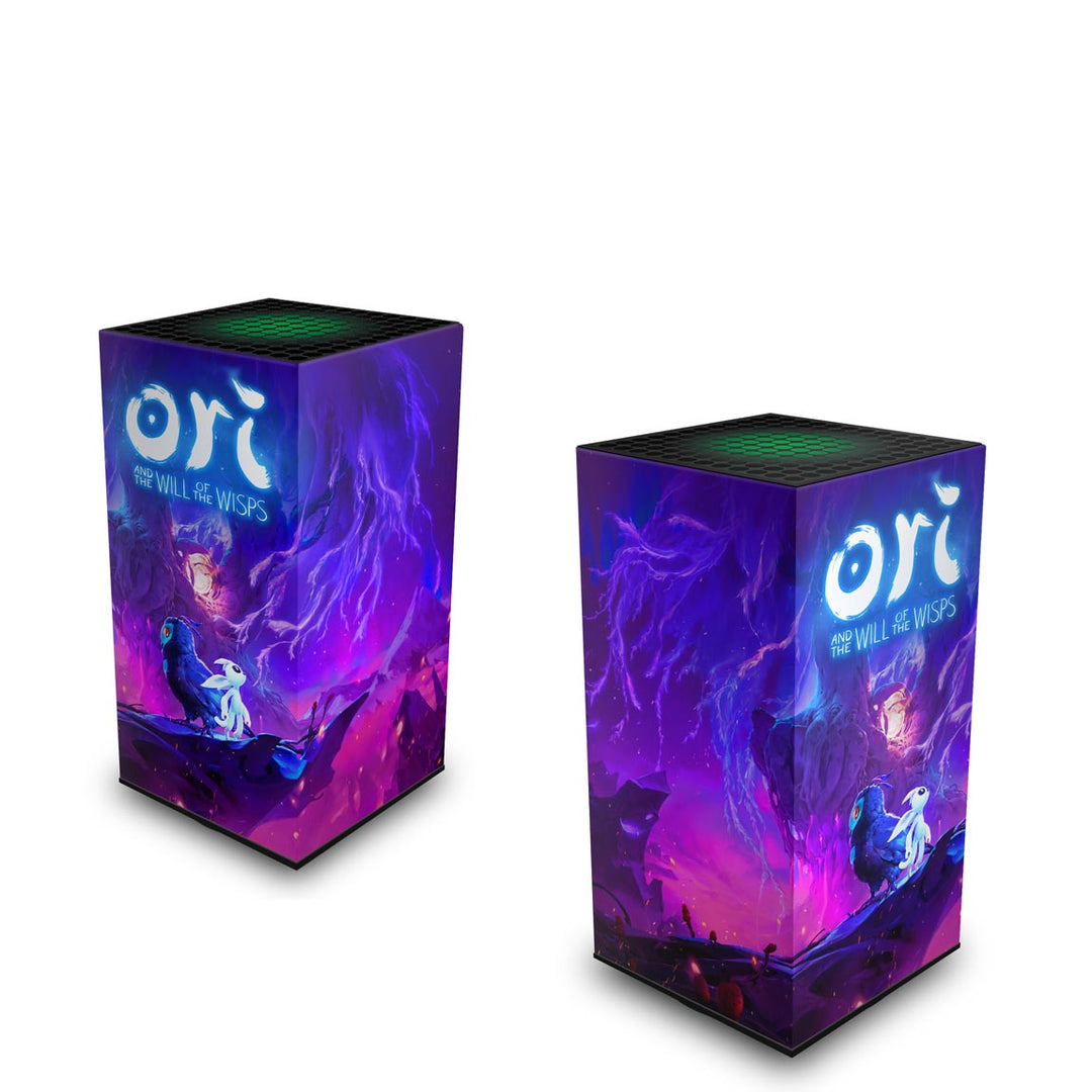 Capa Anti Poeira Xbox Series X Vertical - Ori and the Will of the Wisps - Pop Arte Skins - foto 2