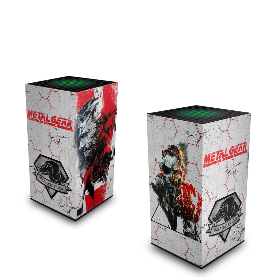 Capa Anti Poeira Xbox Series X Vertical - Metal Gear Solid - Pop Arte Skins - foto 2