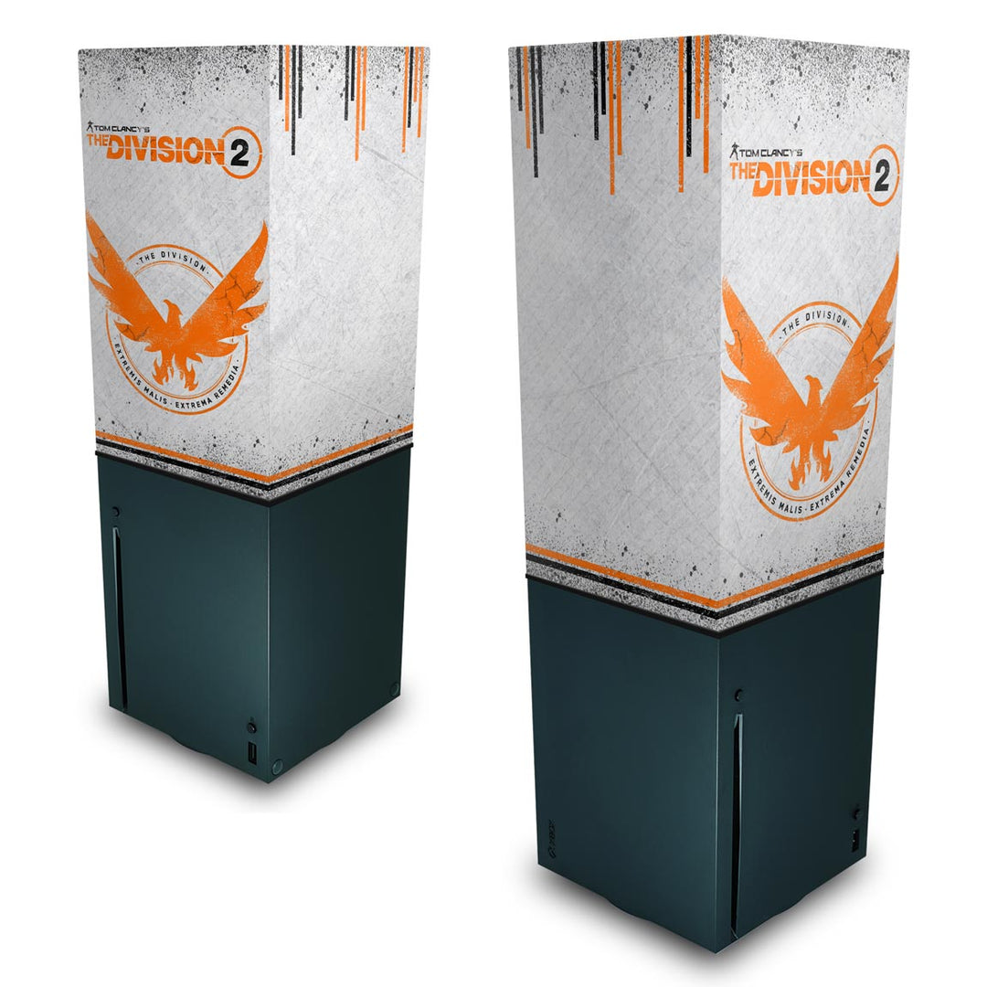 Capa Anti Poeira Xbox Series X Vertical - The Division 2 - Pop Arte Skins