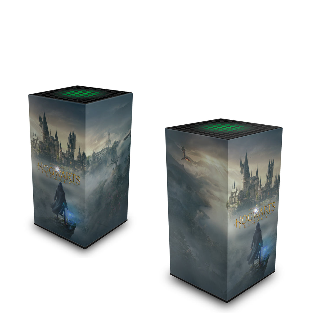 Capa Anti Poeira Xbox Series X Vertical - Hogwarts Legacy - Pop Arte Skins - foto 2