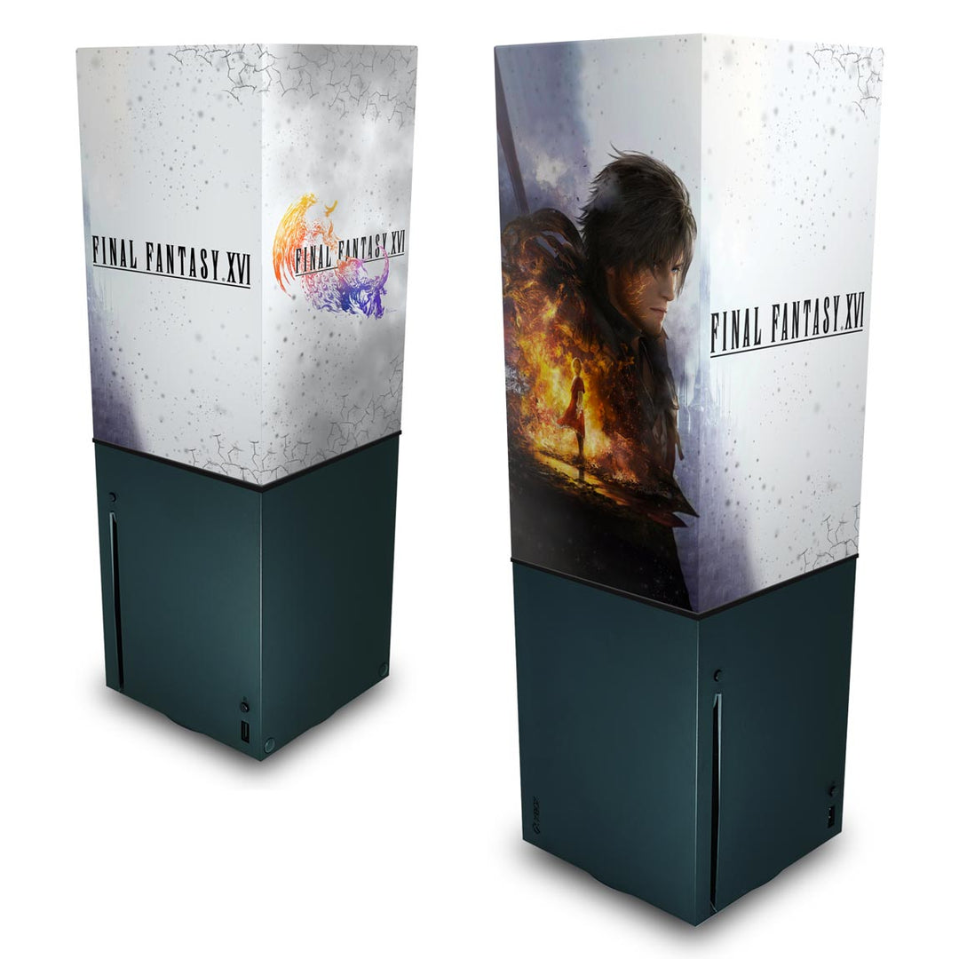 Capa Anti Poeira Xbox Series X Vertical - Final Fantasy XVI - Pop Arte Skins