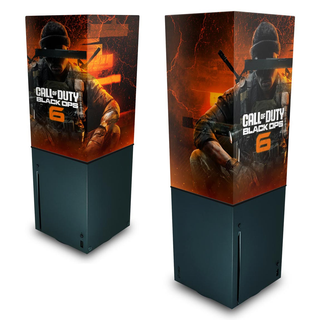 Capa Anti Poeira Xbox Series X Vertical - Call of Duty Black Ops 6 - Pop Arte Skins