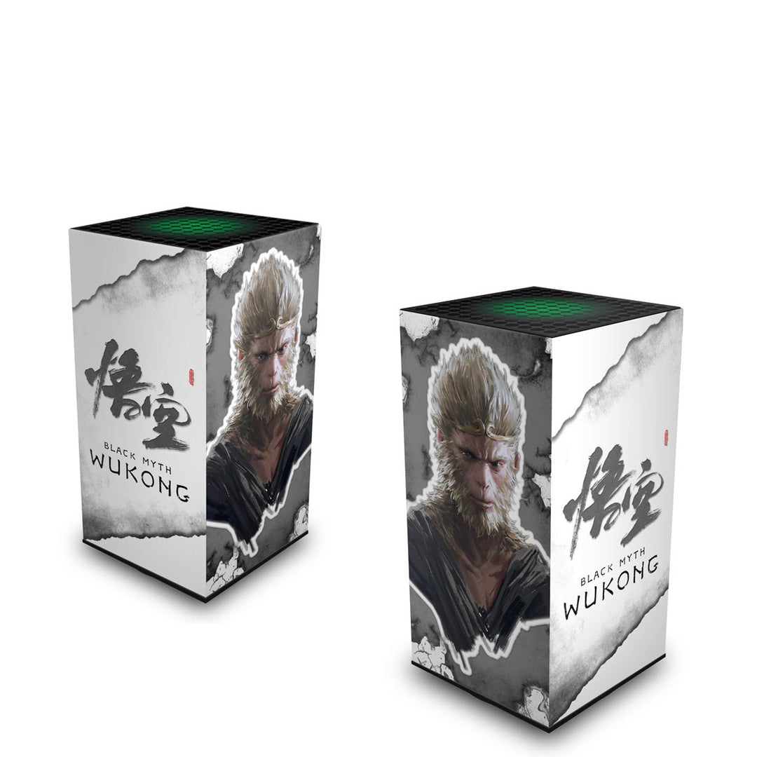 Capa Anti Poeira Xbox Series X Vertical - Black Myth: Wukong - Pop Arte Skins - foto 2