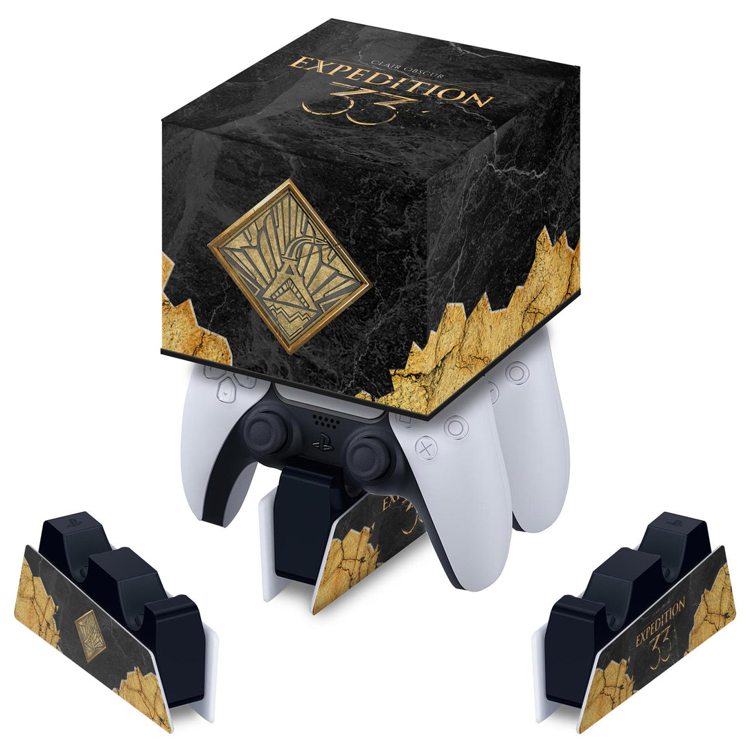 Capa PS5 Base de Carregamento Controle - Clair Obscur: Expedition 33 - Pop Arte Skins