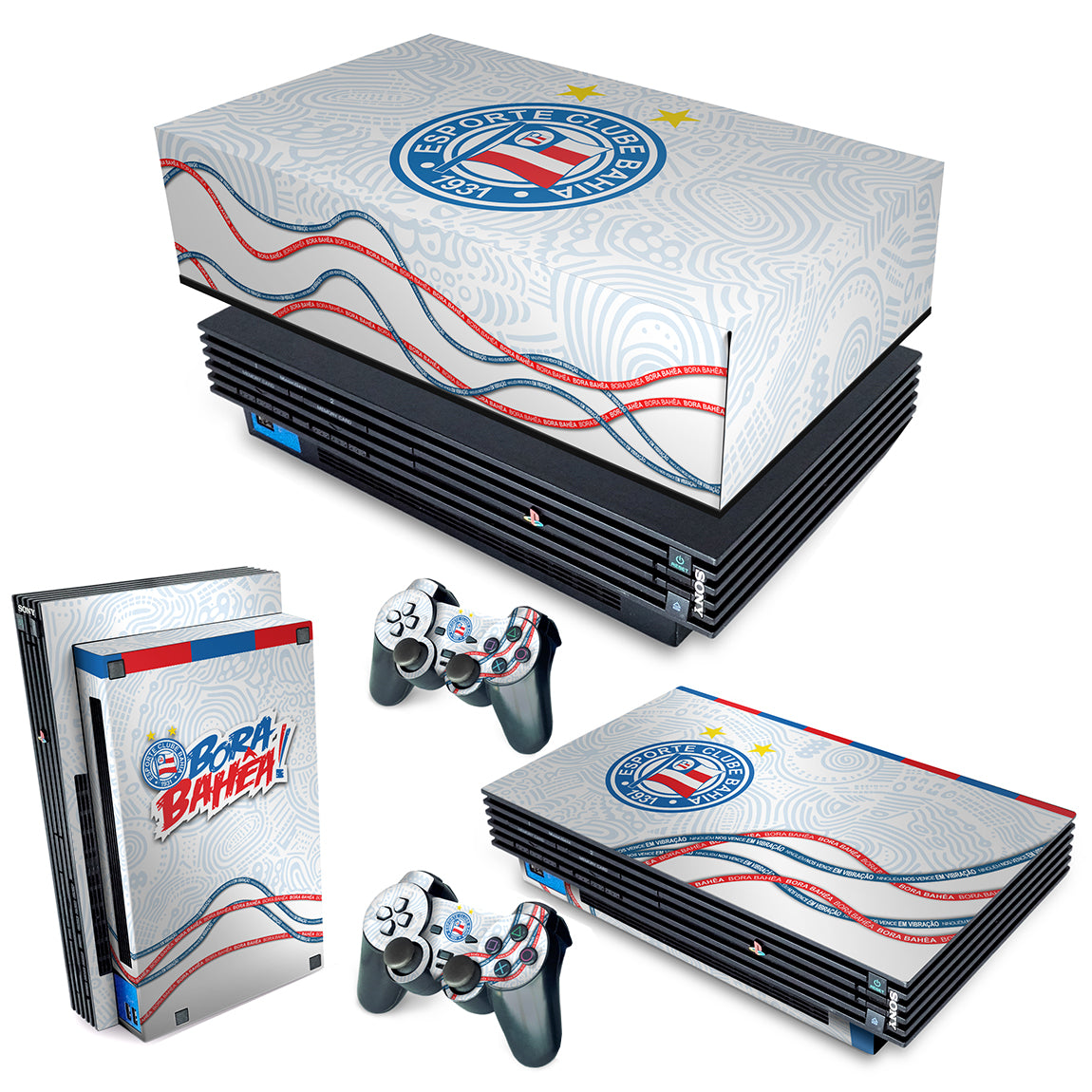 KIT Capa Anti Poeira e Skin Anti-Rage PS2 Fat - Bahia A