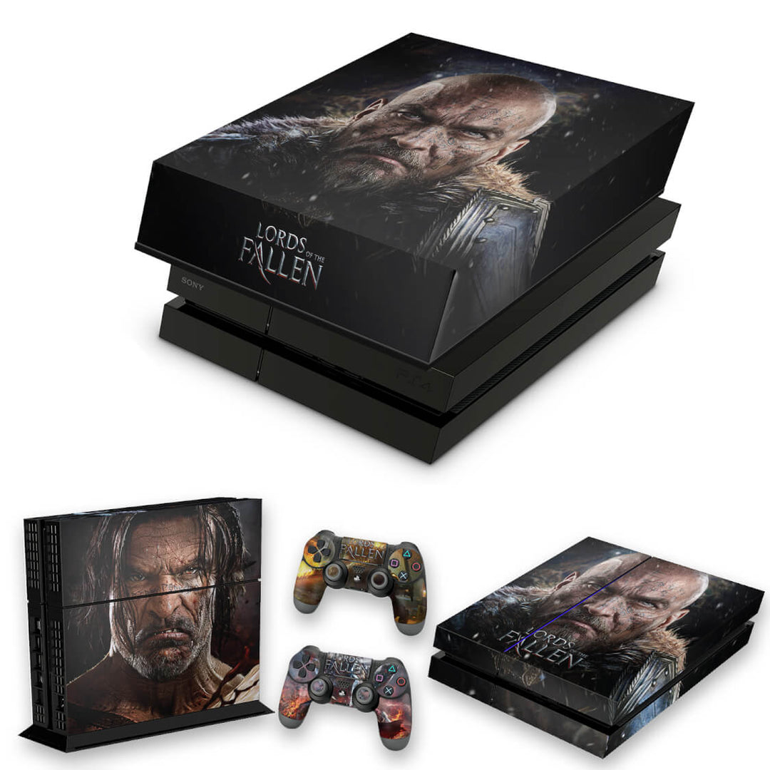 KIT Capa Anti Poeira e Skin Anti-Rage PS4 Fat - Lords Of The Fallen - Pop Arte Skins