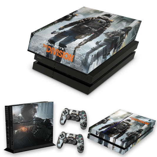 KIT Capa Anti Poeira e Skin Anti-Rage PS4 Fat - Tom Clancy'S The Division
