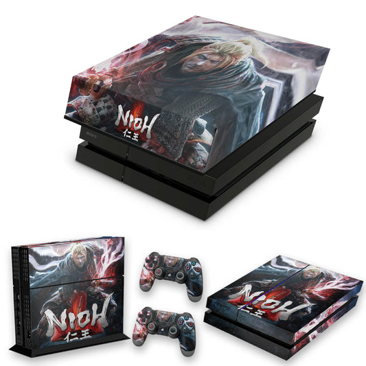 KIT Capa Anti Poeira e Skin Anti-Rage PS4 Fat - Nioh