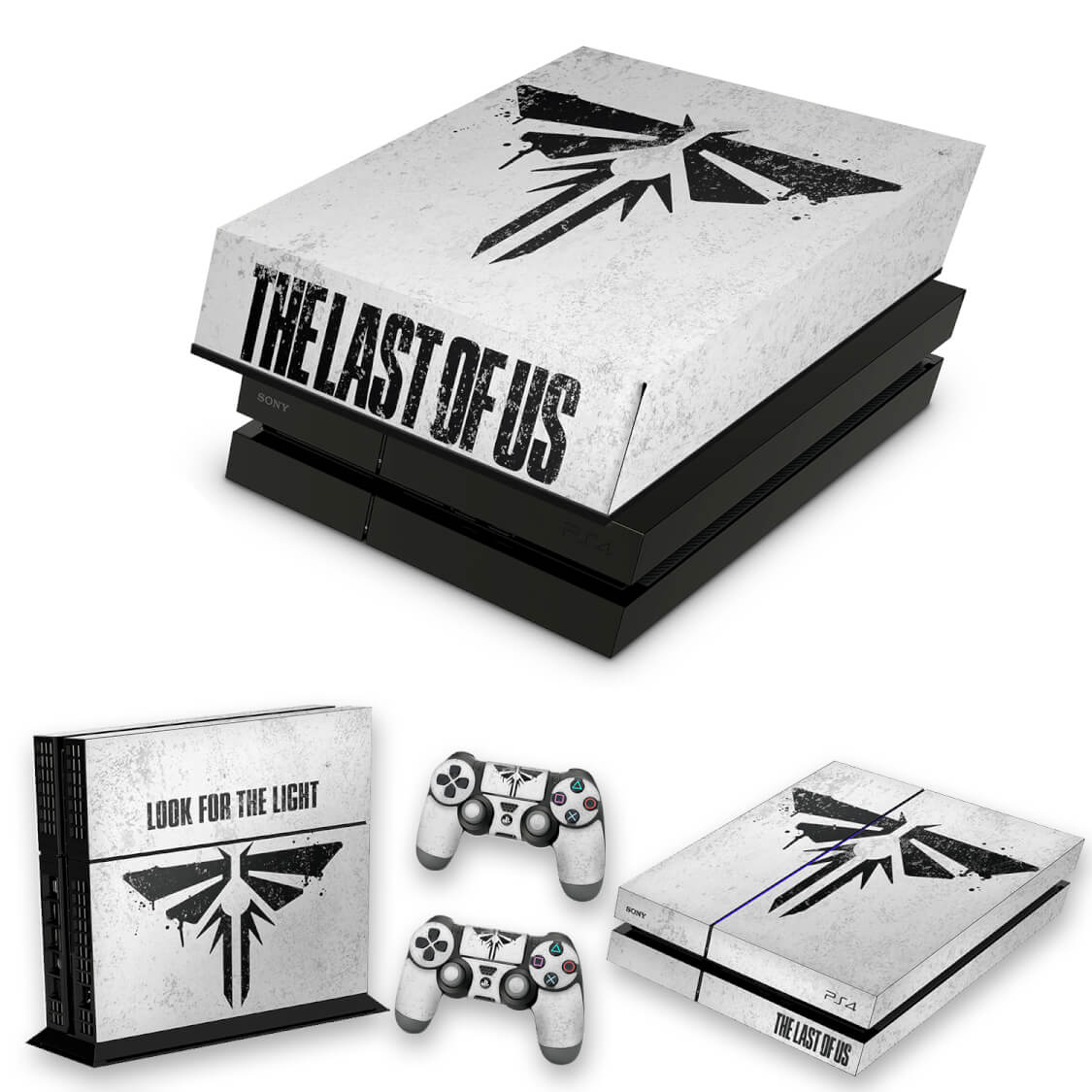 KIT Capa Anti Poeira e Skin Anti-Rage PS4 Fat - Modelo 273