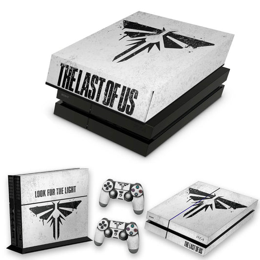 KIT Capa Anti Poeira e Skin Anti-Rage PS4 Fat - Modelo 273