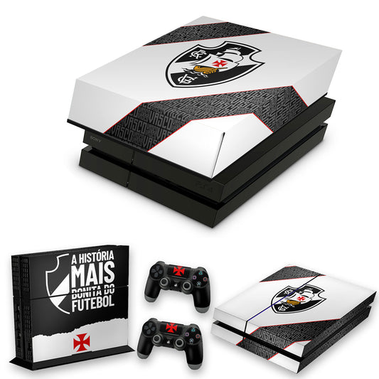 KIT Capa Anti Poeira e Skin Anti-Rage PS4 Fat - Vasco A