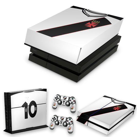 KIT Capa Anti Poeira e Skin Anti-Rage PS4 Fat - Vasco B