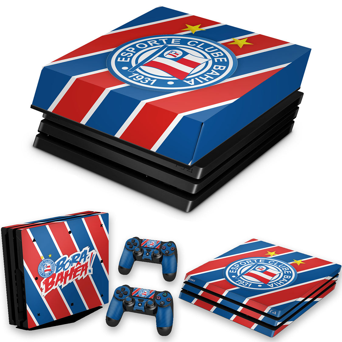 KIT Capa Anti Poeira e Skin Anti-Rage PS4 Pro - Bahia B