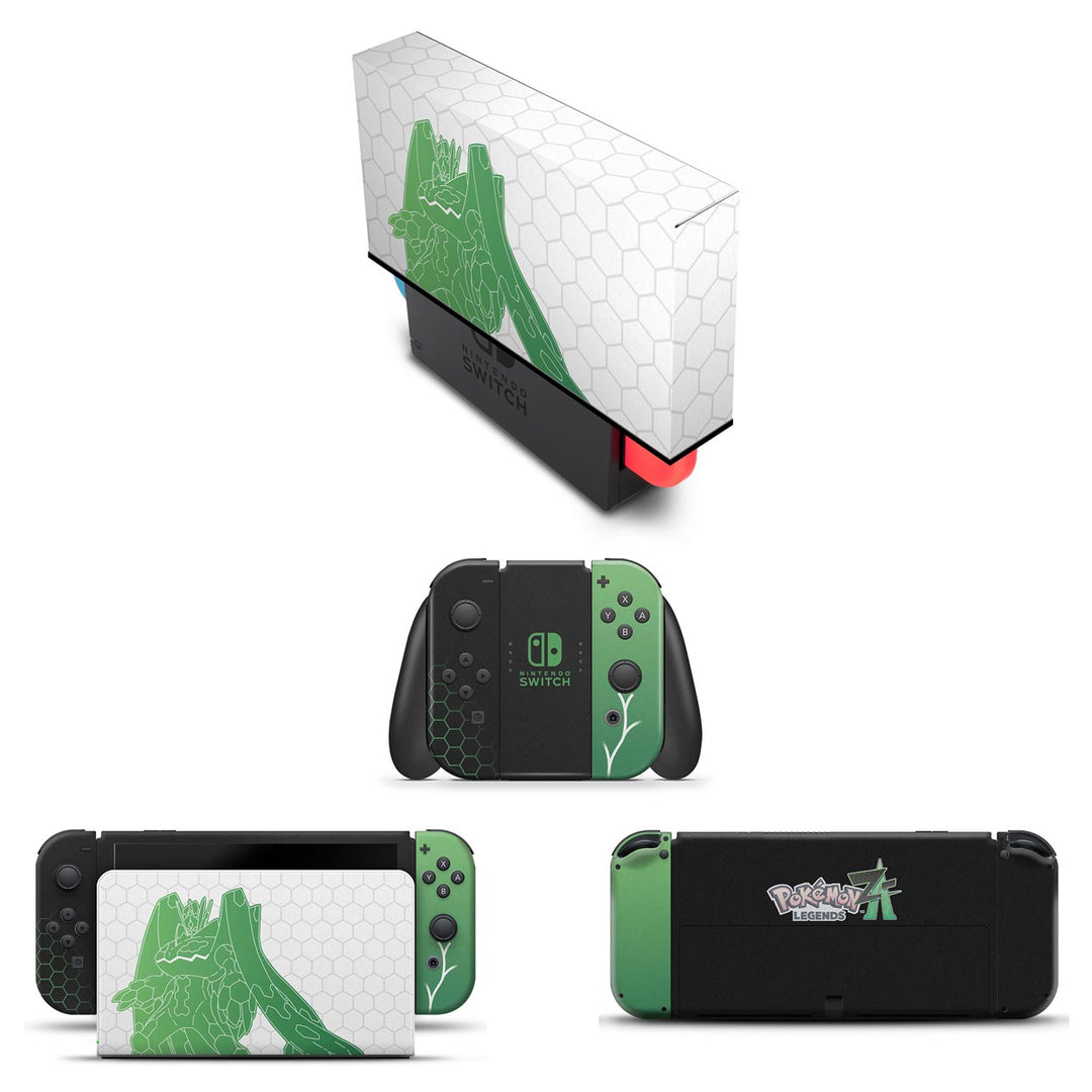 KIT Nintendo Switch Oled Skin e Capa Anti Poeira - Pokémon Legends Z-A