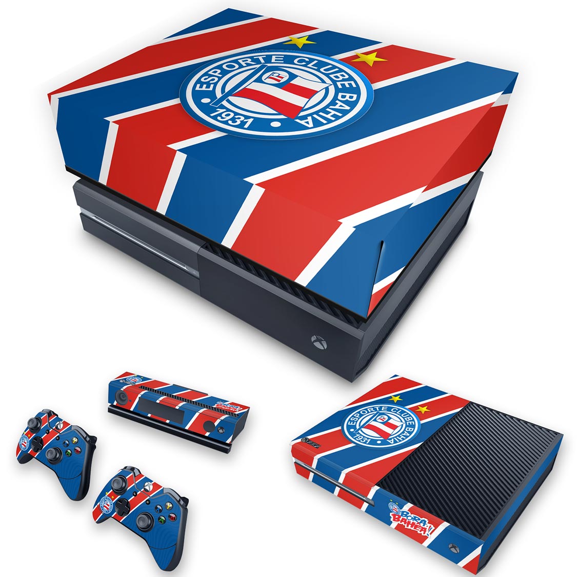 KIT Capa Anti Poeira e Skin Anti-Rage Xbox One Fat - Bahia B