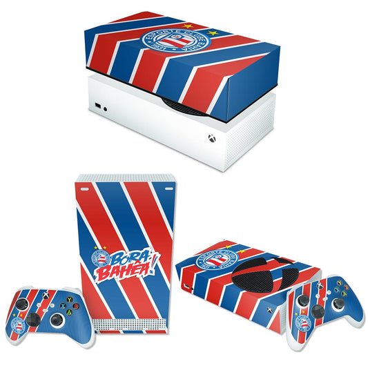 KIT Capa Anti Poeira e Skin Anti-Rage Xbox Series S Horizontal - Bahia B