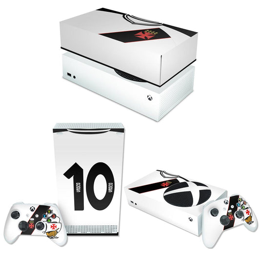 KIT Capa Anti Poeira e Skin Anti-Rage Xbox Series S Horizontal - Vasco B