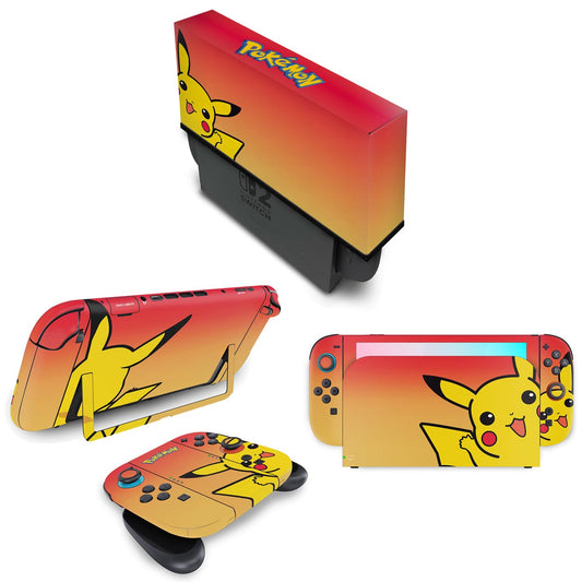 KIT Capa Anti Poeira e Skin Anti-Rage Nintendo Switch 2 - Modelo 003
