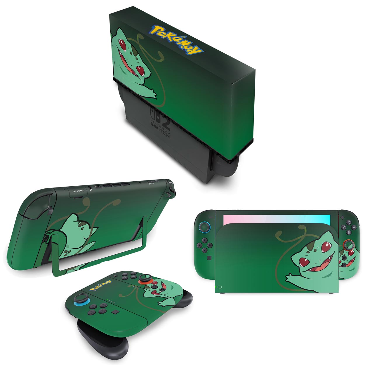KIT Capa Anti Poeira e Skin Anti-Rage Nintendo Switch 2 - Modelo 004