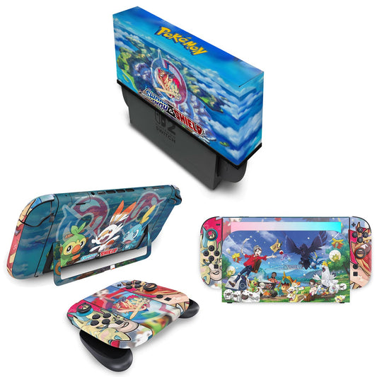 KIT Capa Anti Poeira e Skin Anti-Rage Nintendo Switch 2 - Modelo 007