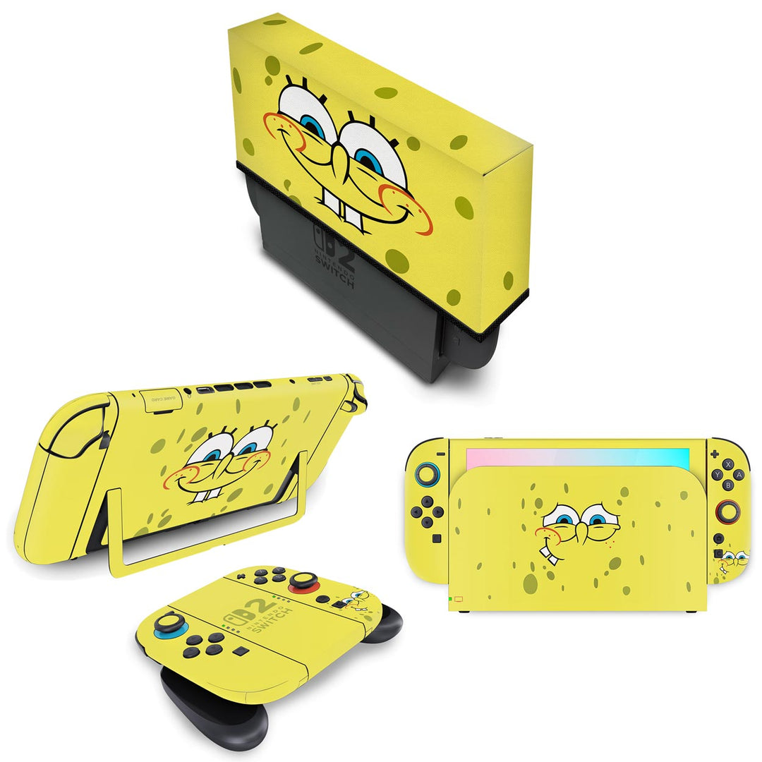 KIT Capa Anti Poeira e Skin Anti-Rage Nintendo Switch 2 - Modelo 048