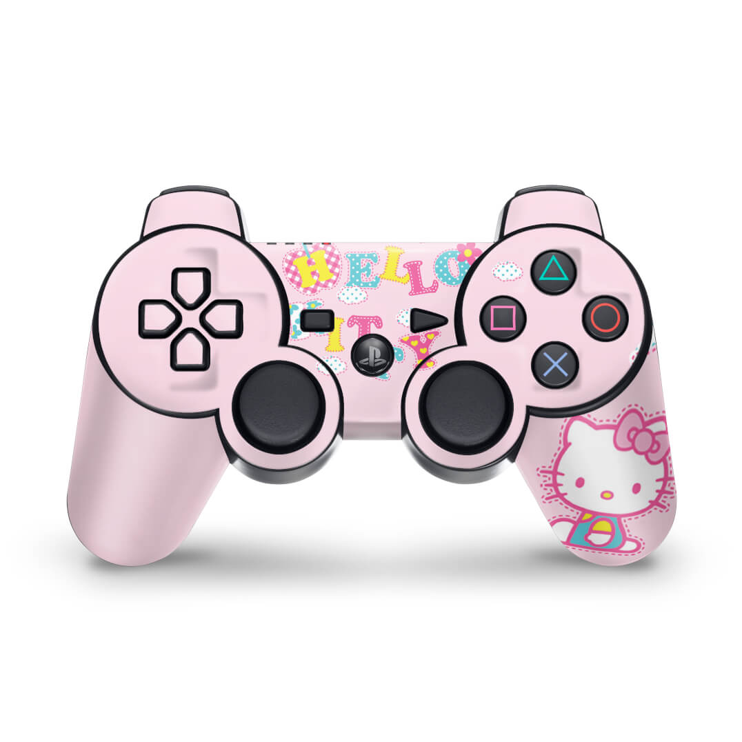 Skin Anti-Rage PS3 Controle - Hello Kitty
