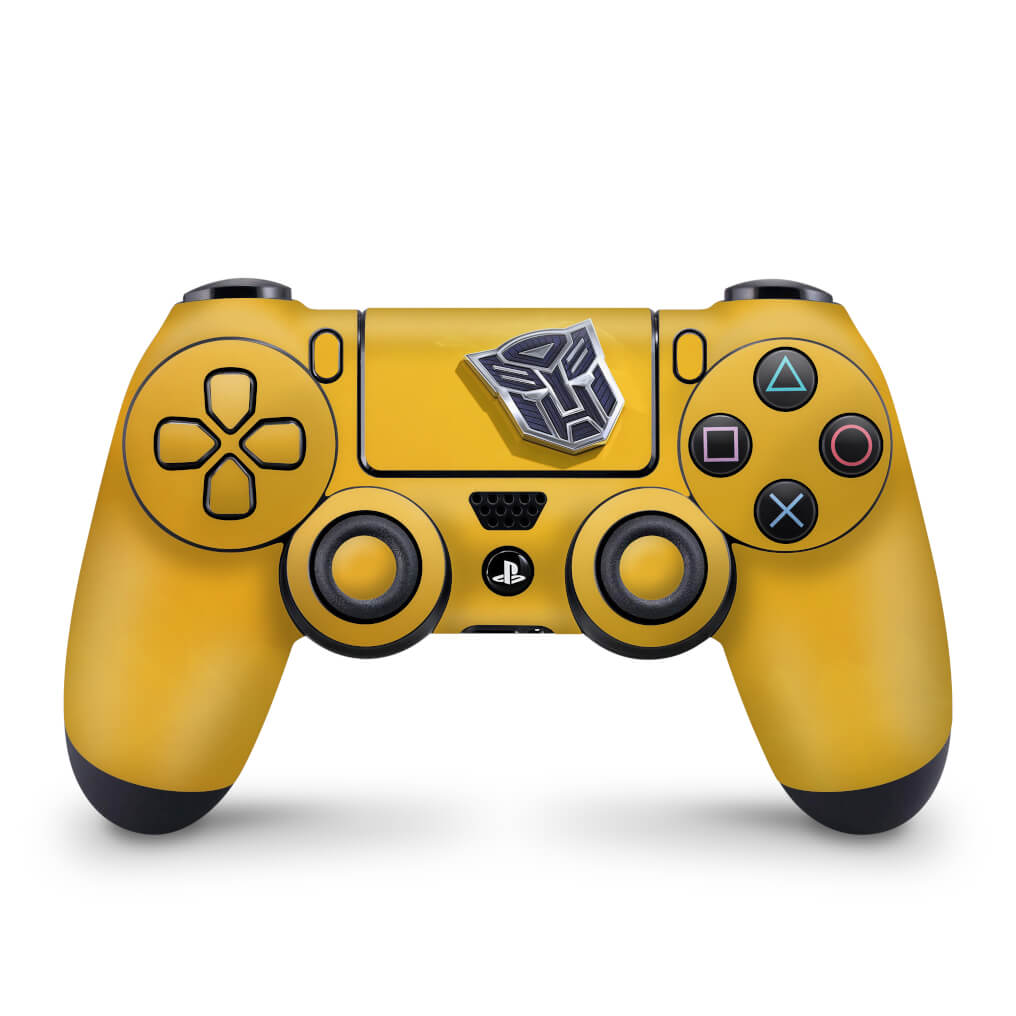 Skin Anti-Rage PS4 Controle - Camaro - Transformers - Pop Arte Skins