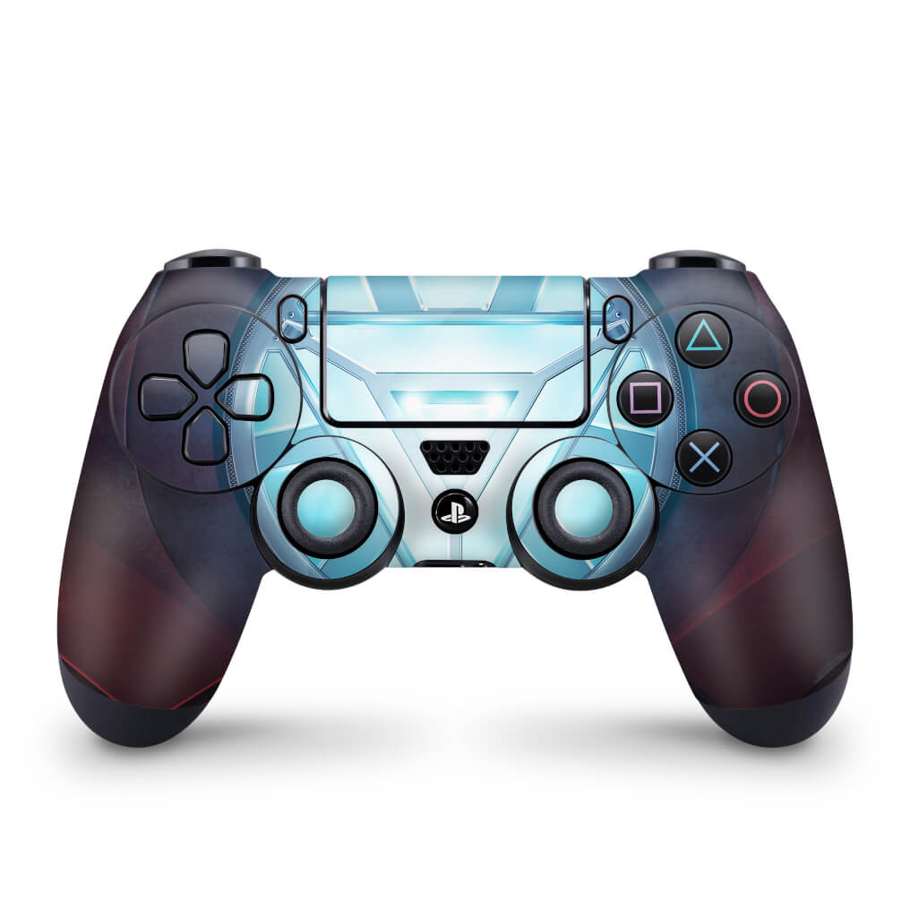 Skin Anti-Rage PS4 Controle - Iron Man - Homem de Ferro - Pop Arte Skins