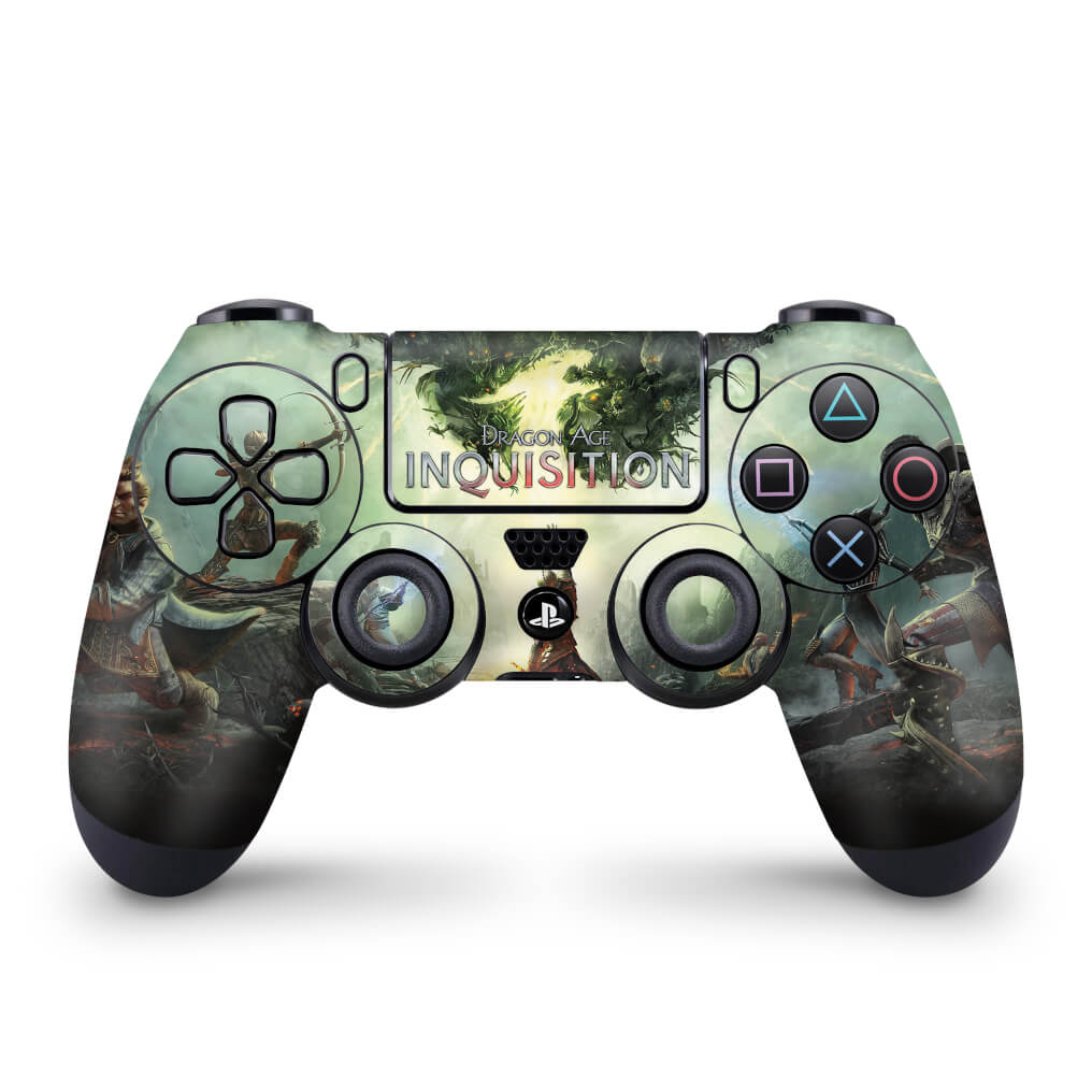 Skin Anti-Rage PS4 Controle - Dragon Age Inquisition - Pop Arte Skins