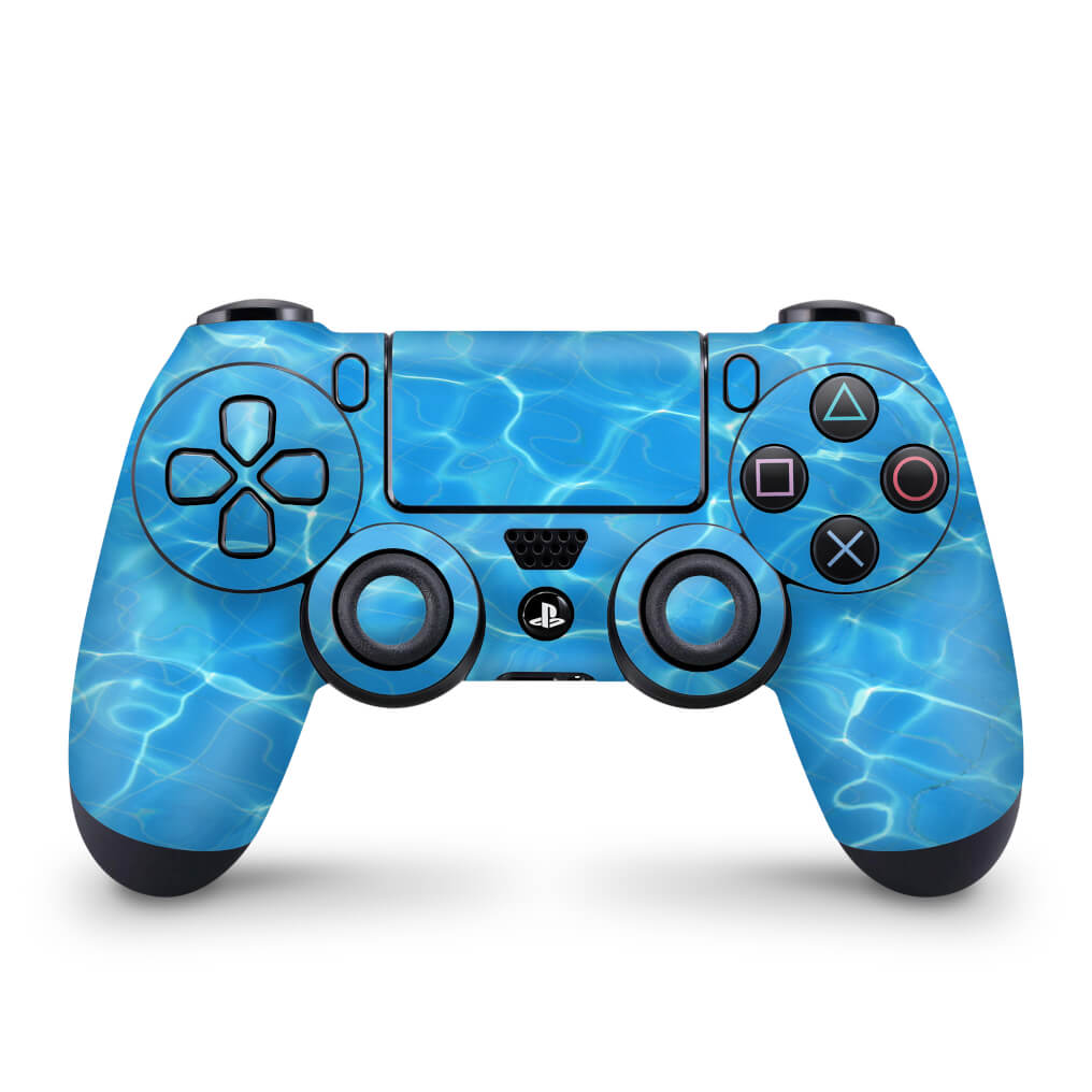 Skin Anti-Rage PS4 Controle - Aquático Água - Pop Arte Skins