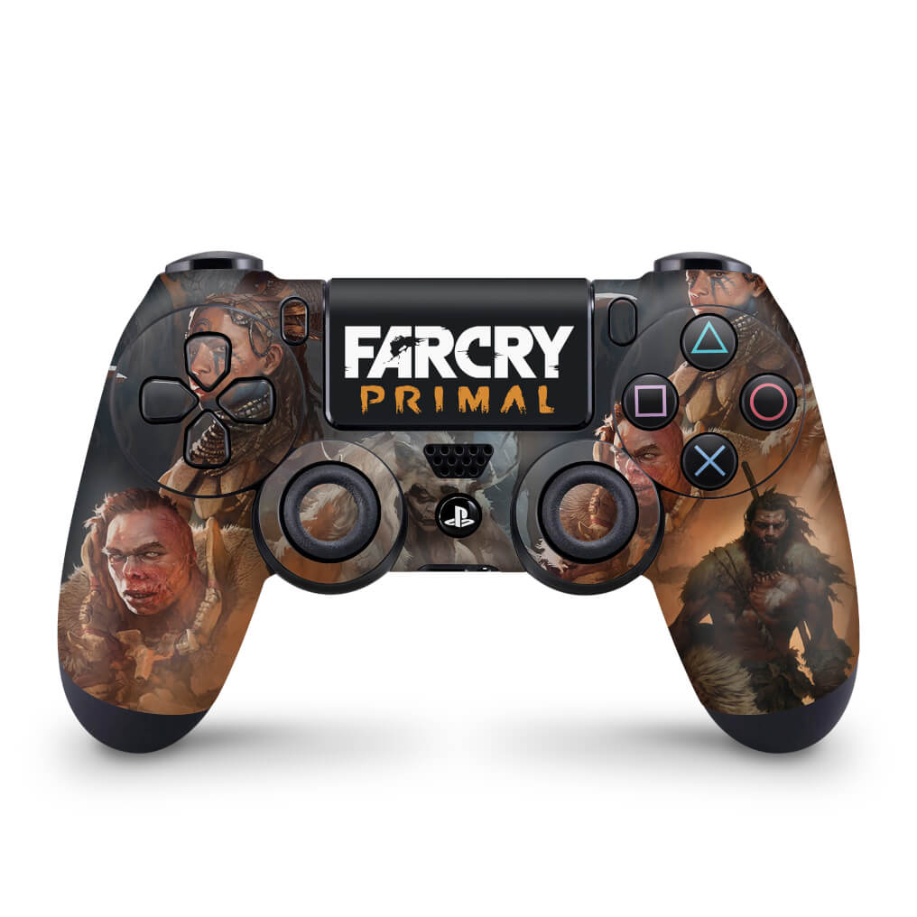Skin Anti-Rage PS4 Controle - Far Cry Primal - Pop Arte Skins