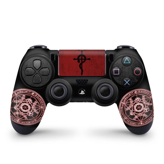 Skin Anti-Rage PS4 Controle - Fullmetal Alchemist: Brotherhood
