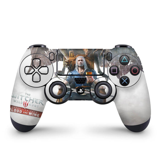 Skin Anti-Rage PS4 Controle - The Witcher 3: Wild Hunt - Blood and Wine